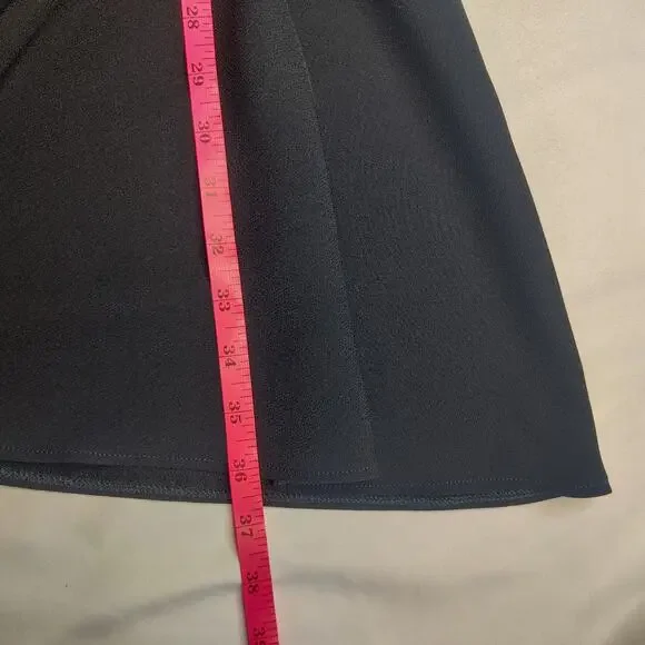 Vtg Jackie Rogers Silk Beaded Whimsigoth Black Sequin Fairy Grunge Prom Dress 6 - Picture 12 of 13